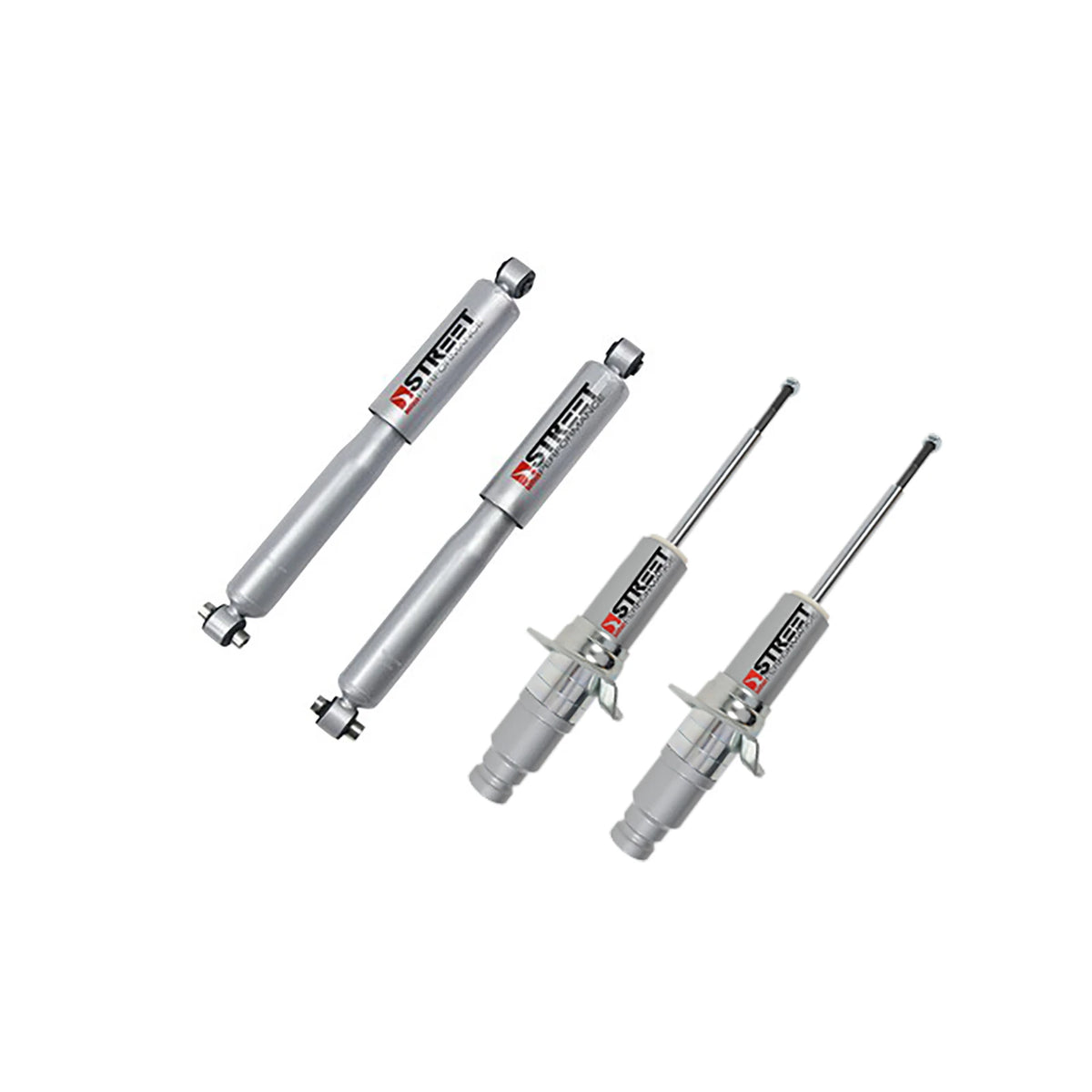 Belltech Street Performance Shock Set (+1" to -2" Front / 0-1.5" Rear Drop) for 2003-2006 Chevrolet SSR
