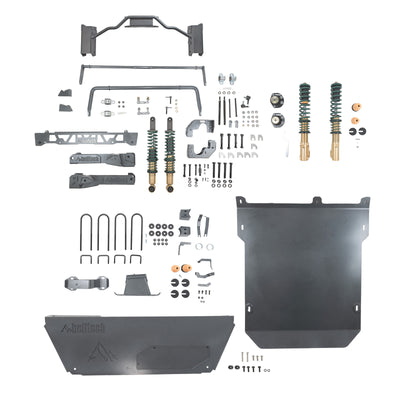 Belltech 2" Lift Kit (Handling Kit, 3600-4400Lbs Axle Rating) for 2019-2022 Mercedes-Benz Sprinter 2500 4WD