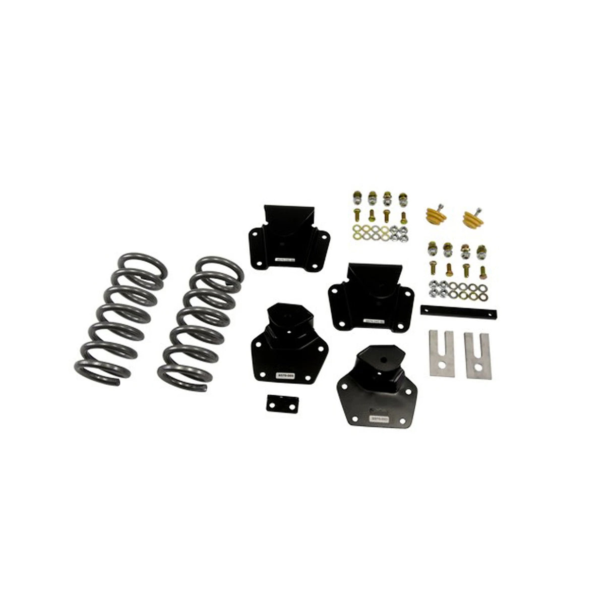 Belltech Lowering Kit w/o Shocks (2" Front / 4" Rear Drop) for 1989-1996 Dodge Dakota Standard Cab V8 RWD