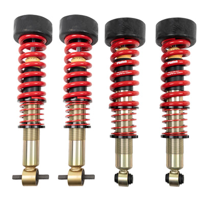 Belltech Performance Coilover Kit w/Front and Rear Height Adjustable Coilovers (0.5-2" Front / 1-2.5" Rear Drop) for 2021-2024 GMC Yukon XL RWD/4WD w/o Magnetic Ride