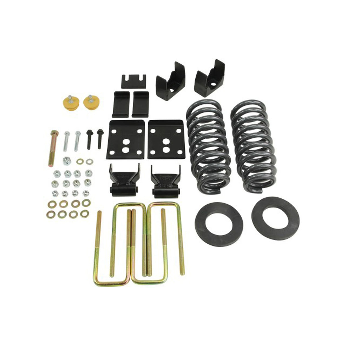 Belltech Lowering Kit w/o Shocks (2" or 3" Front / 5.5" Rear Drop) for 2009-2013 Ford F-150 Standard Cab RWD Short Bed