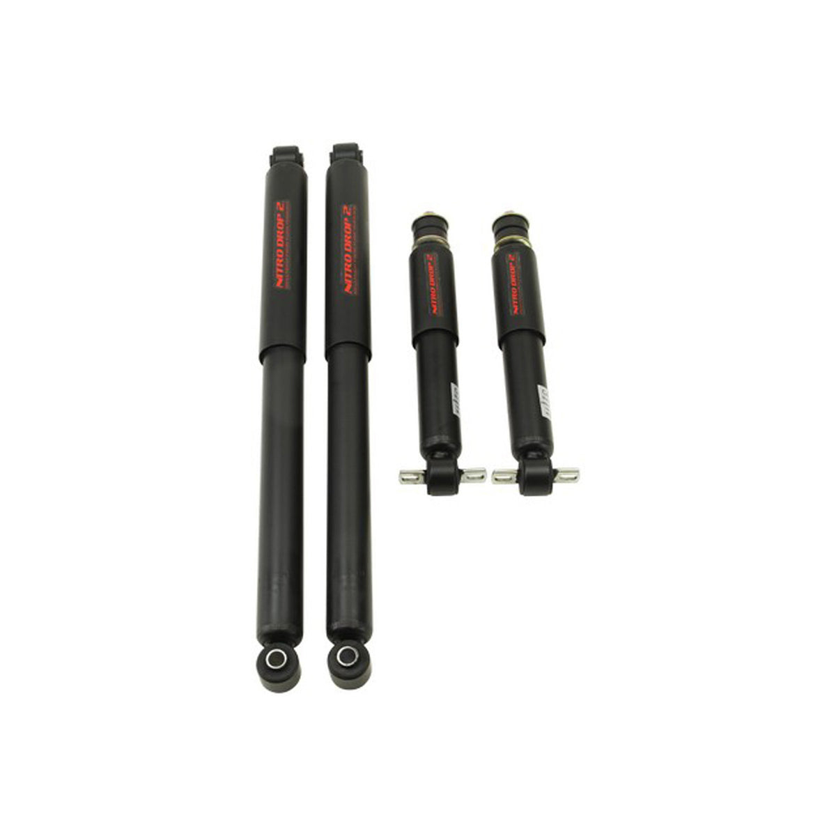 Belltech Nitro Drop 2 OEM Stock Replacement Shock Set for 2002-2008 Dodge Ram 1500 Standard Cab/Crew Cab RWD