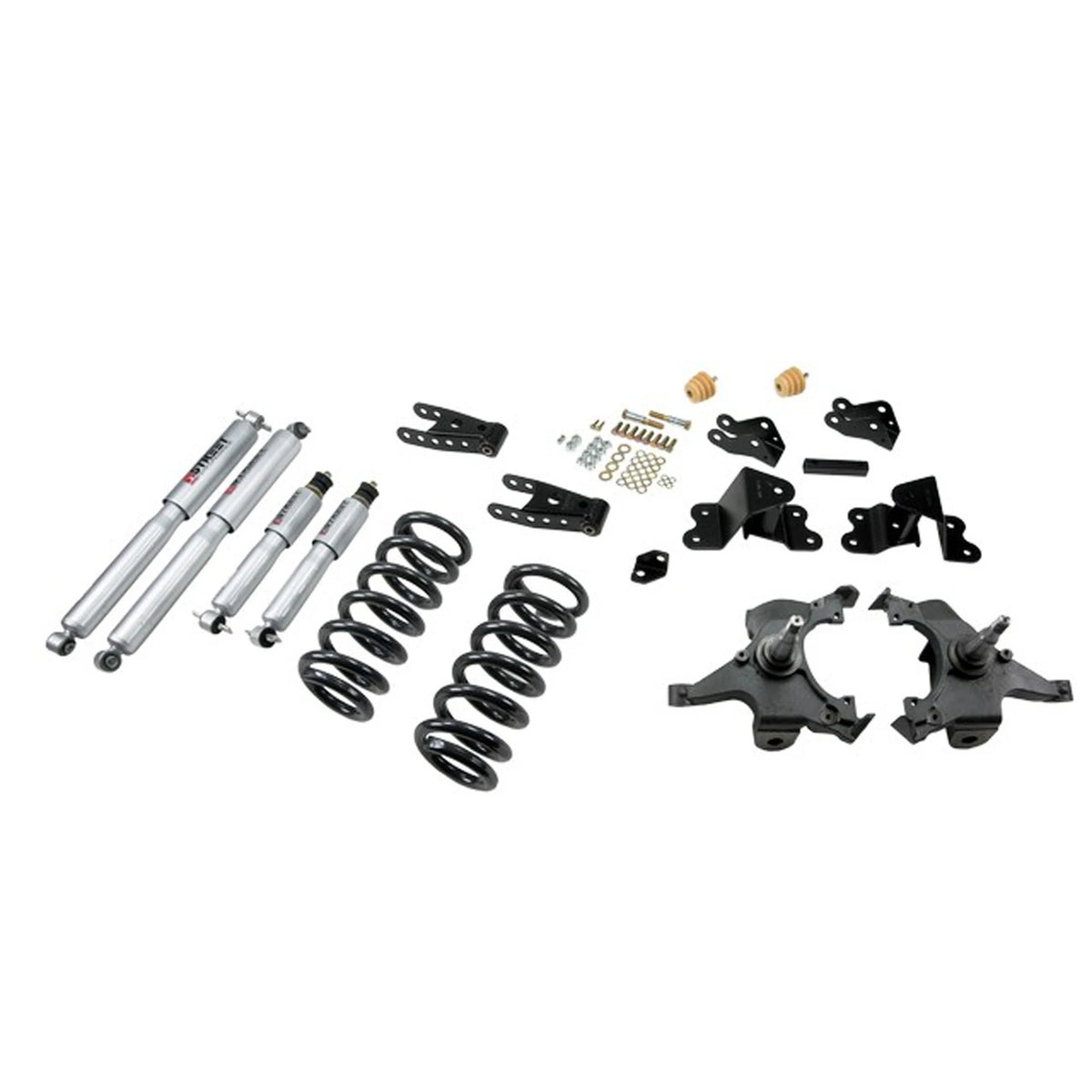 Belltech Lowering Kit w/Street Performance Shocks (3" Front / 4" Rear Drop) for 1990-1993 Chevrolet C1500 Standard Cab 454 SS RWD