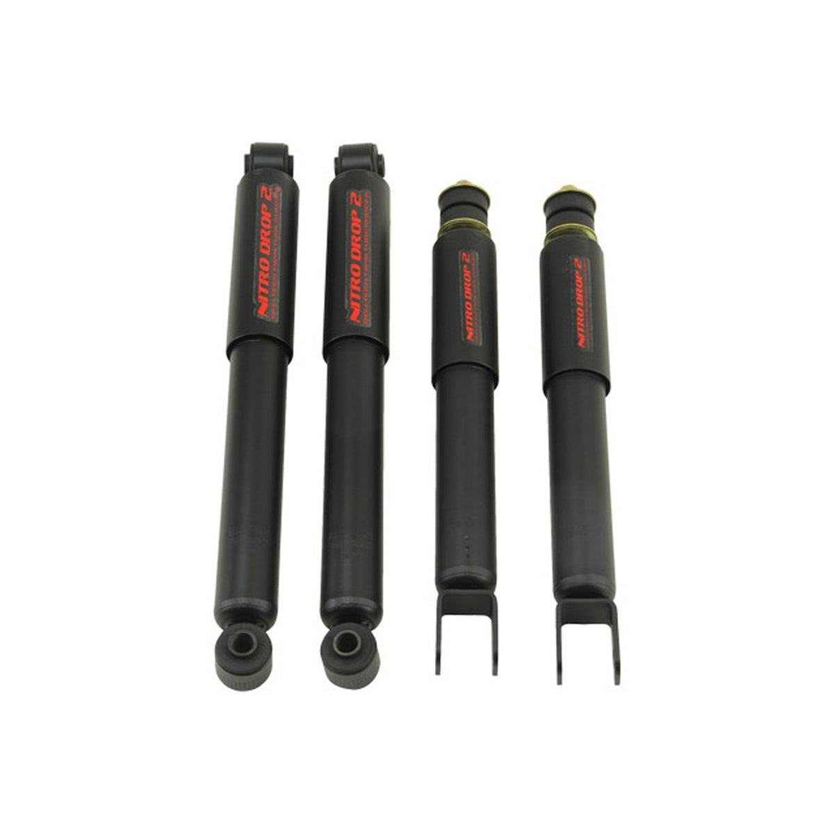 Belltech Nitro Drop 2 Shock Set (3" or 4" Front / 6" Rear Drop) for 2005-2006 Chevrolet Silverado 1500 Standard Cab/Extended Cab RWD