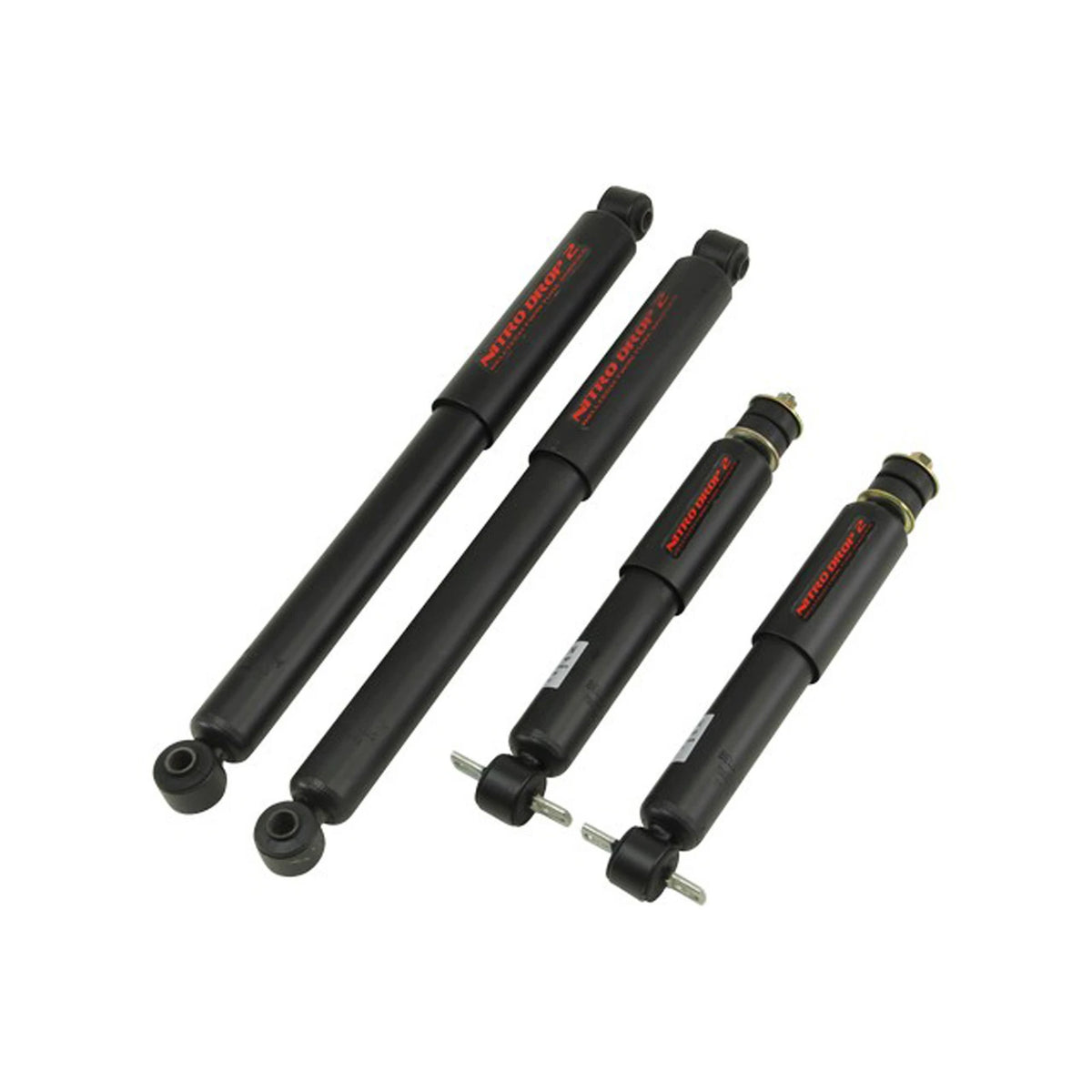 Belltech Nitro Drop 2 OEM Stock Replacement Shock Set for 1999-2006 Chevrolet Silverado 1500 Standard Cab/Extended Cab RWD