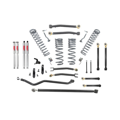 Belltech 4" Lift Kit (Front and Rear Trail Performance Shocks) for 2020-2024 Jeep Gladiator Rubicon 4WD