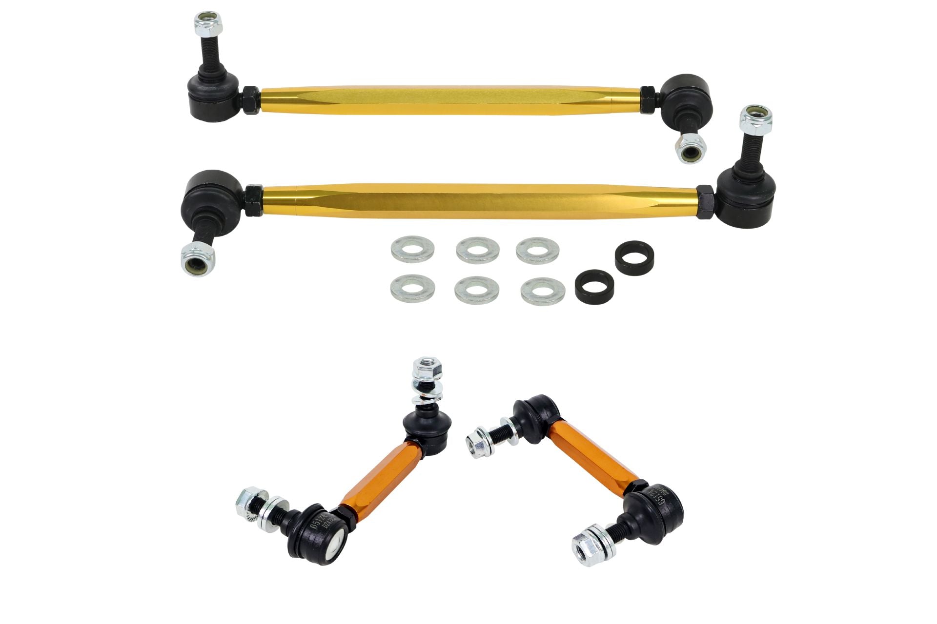 Whiteline Adjustable Sway Bar Vehicle Link Kit for 2006-2009 Volkswagen Rabbit (1K) KLC281
