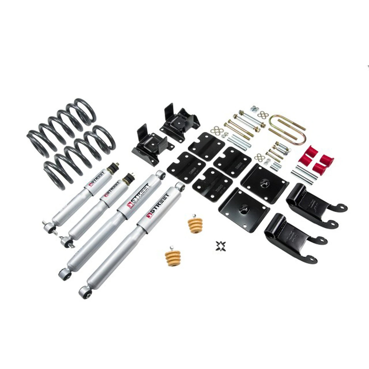 Belltech Lowering Kit w/Street Performance Shocks (2.5" Front / 2.5" Rear Drop) for 1985-1995 Chevrolet Astro w/Factory Composite Leaf RWD
