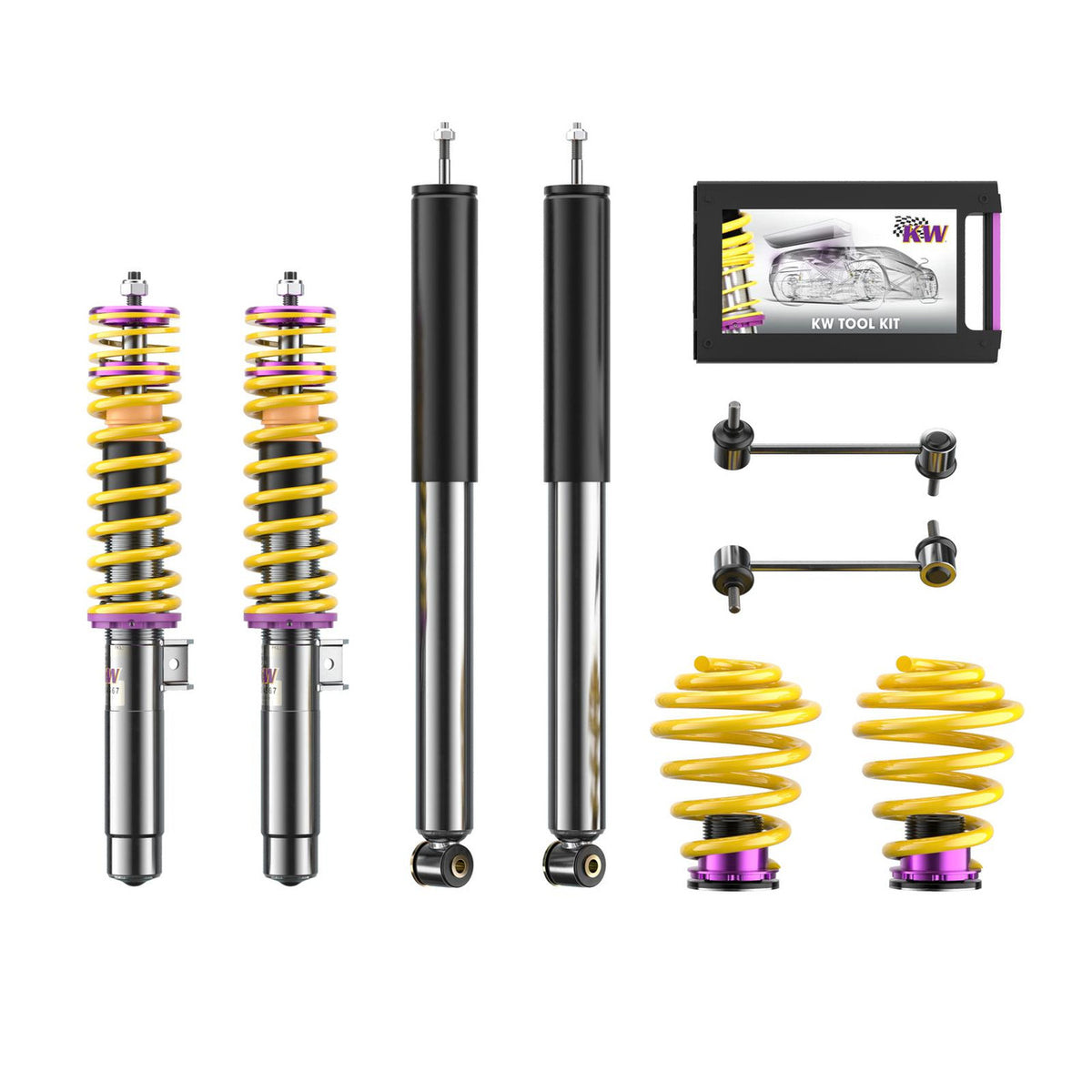 KW Suspension Variant 1 Coilover Kit for 1999-2006 BMW 3 Series RWD 10220022 - photo 3