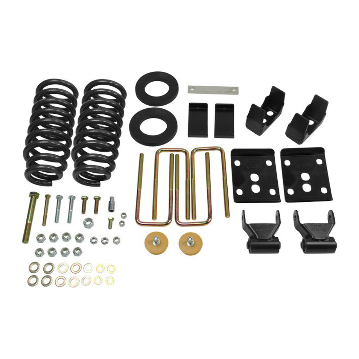 Belltech Lowering Kit w/o Shocks (2" or 3" Front / 5.5" Rear Drop) for 2004-2008 Ford F-150 RWD