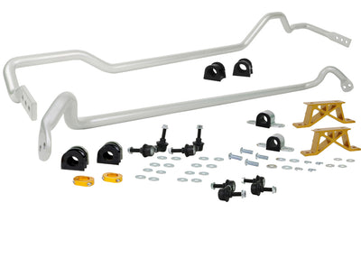 Whiteline Front and Rear Sway Bar Kit for 2004-2006 Subaru Impreza WRX STI Base (GD/GG) BSK009M