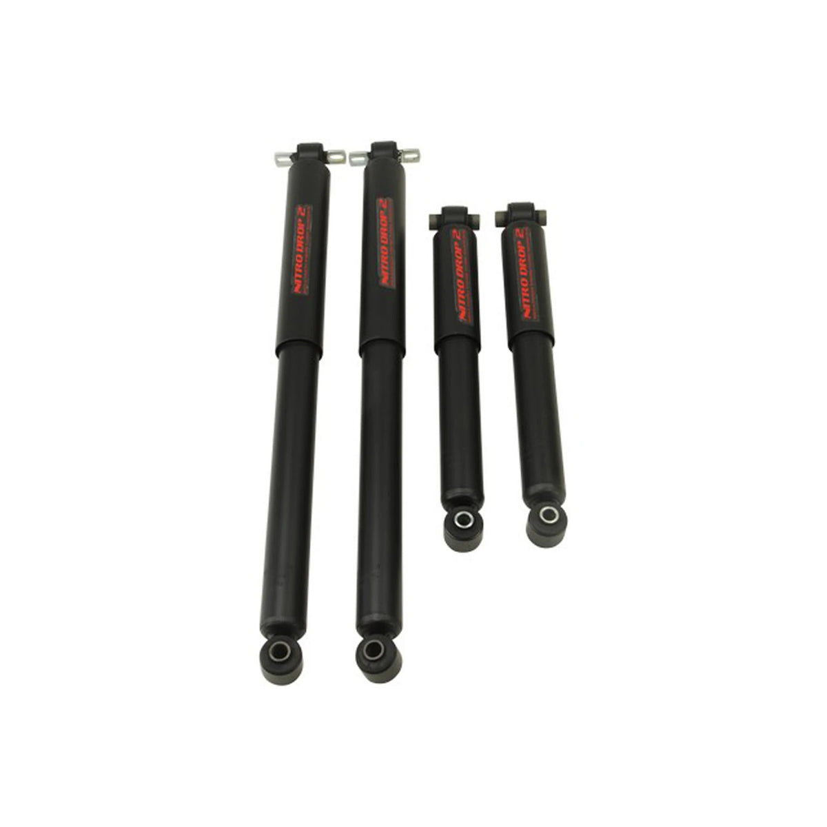 Belltech Nitro Drop 2 Shock Set (1-3" Front / 0-1" Rear Drop) for 1988-1998 GMC C1500 RWD
