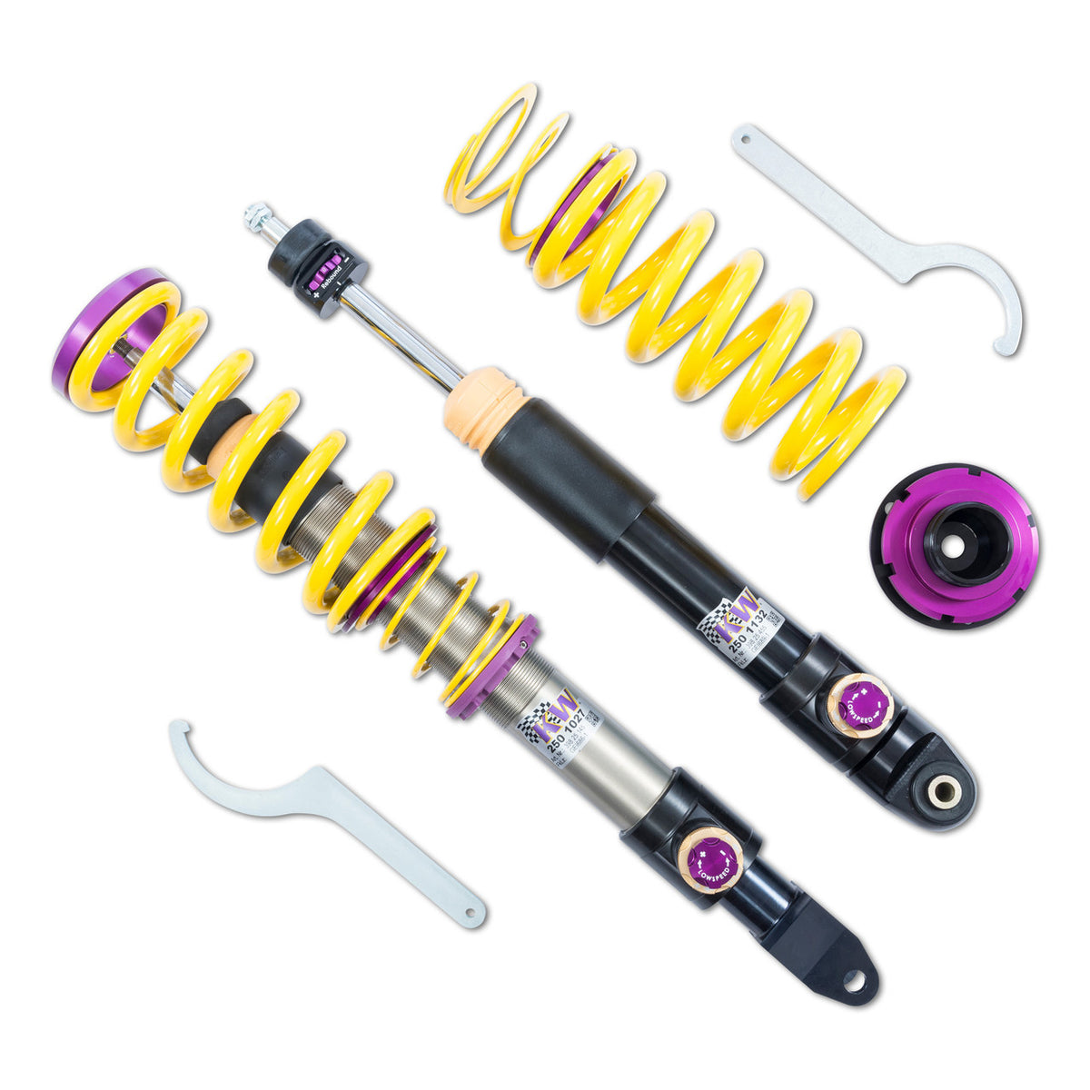 KW Variant 4 Coilover Kit - 2017-2021 Mercedes-Benz C63 S AMG Coupe/Convertible 3A725089