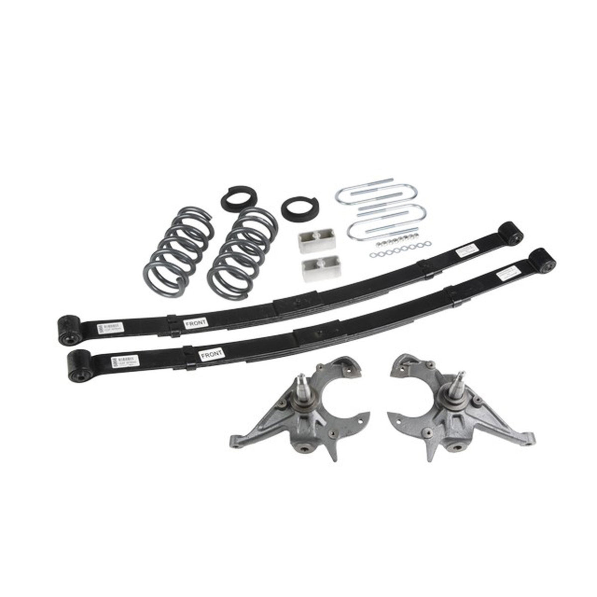 Belltech Lowering Kit w/o Shocks (4-5" Front / 5" Rear Drop) for 1995-1997 Chevrolet Blazer 6-Cyl RWD