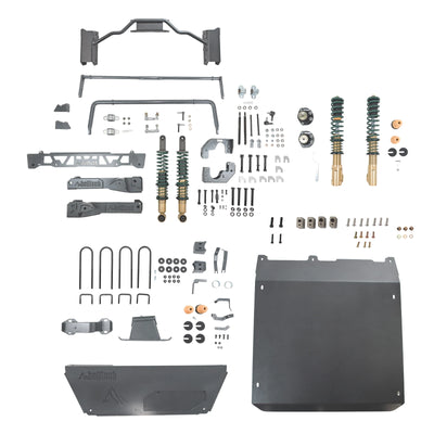 Belltech 2" Lift Kit (Handling Kit, 3600-4400Lbs Axle Rating) for 2023-2026 Mercedes-Benz Sprinter 2500 AWD