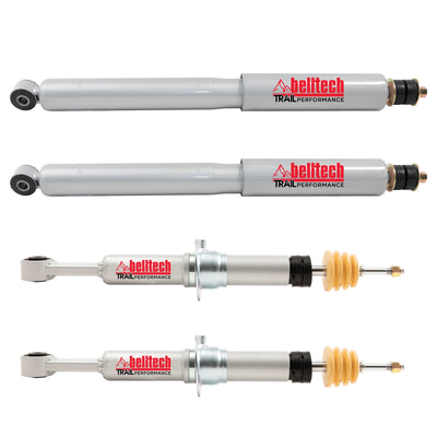 Belltech Trail Performance Shock Set (0-3" Front Lift) for 2005-2023 Toyota Tacoma RWD/4WD 6-Lug