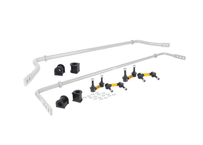 Whiteline Front and Rear Sway Bar Kit (Incl. End Links) for 2000-2003 Mazda MX-5 Miata SE (NB) BMK014