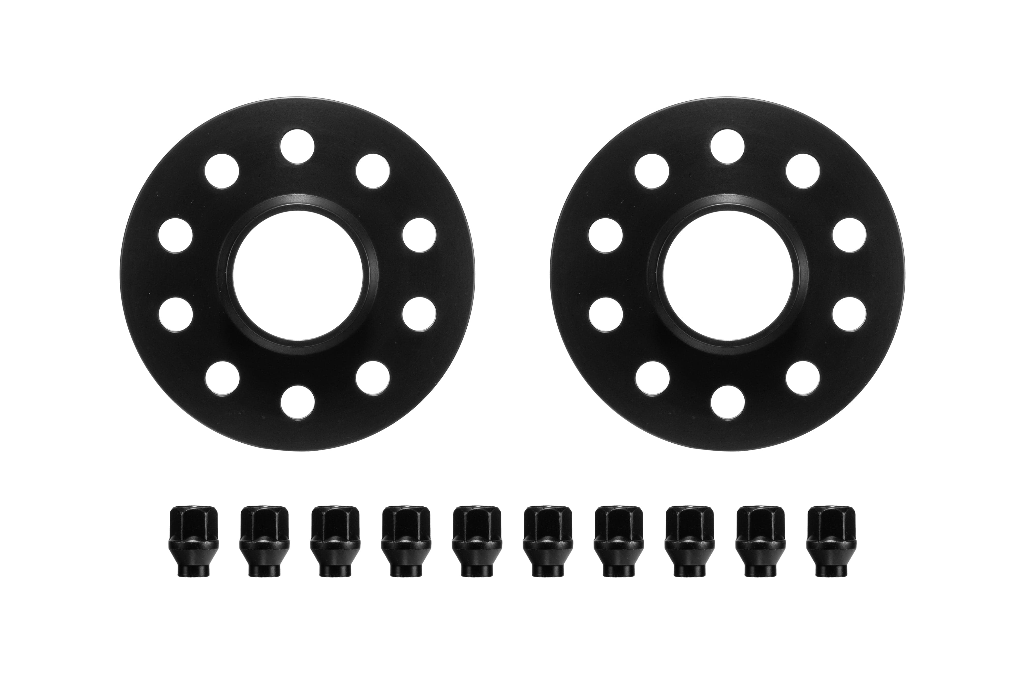 Eibach 10mm Wheel Spacer (Pair) - Black, 5x114.3mm Bolt Pattern for 2018-2022 Tesla 3 RWD S90-6-10-032-N-B