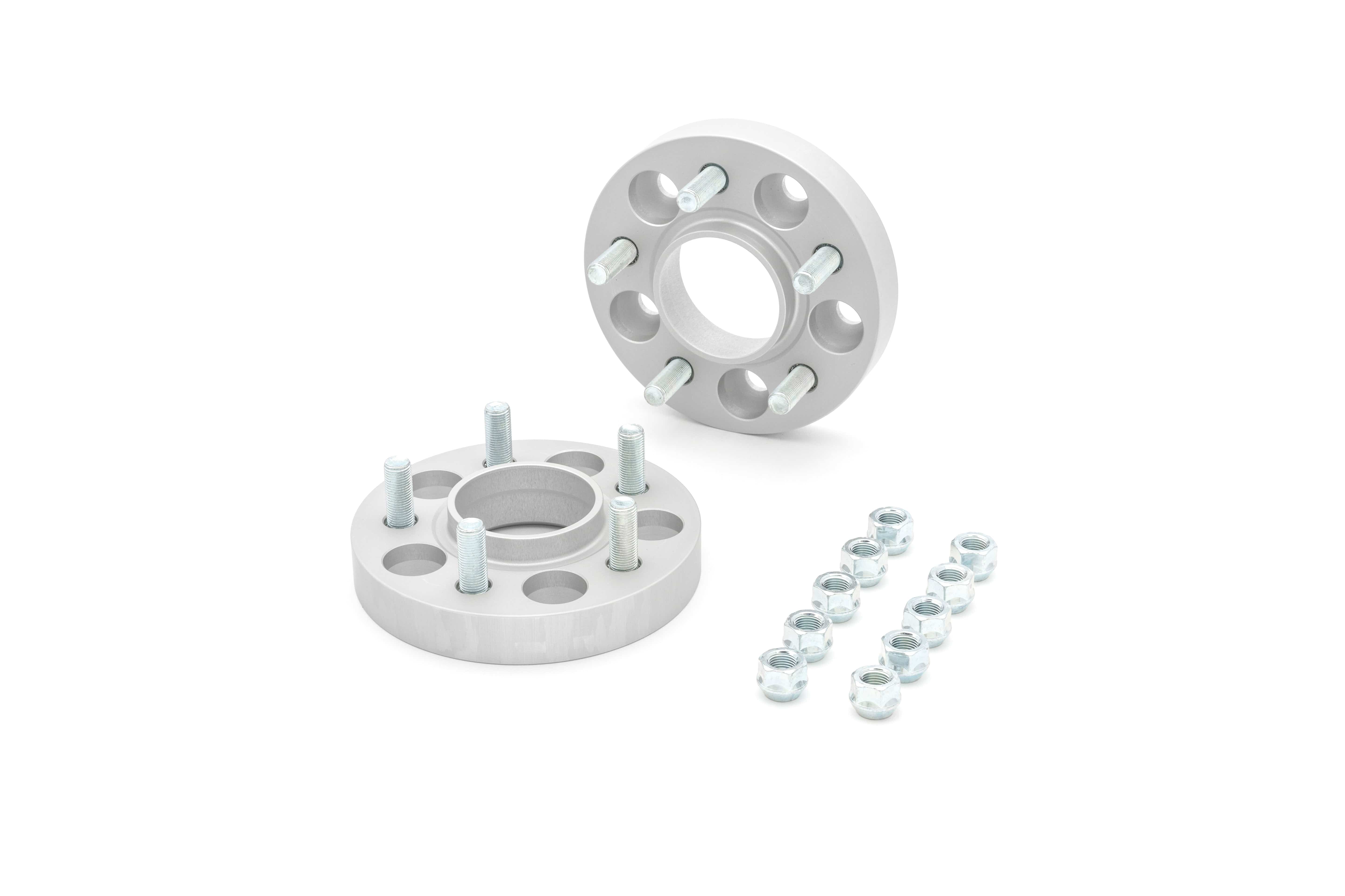 Eibach 25mm Wheel Spacer (Pair) - Silver for 1979-2004 Ford Mustang S90-4-25-010