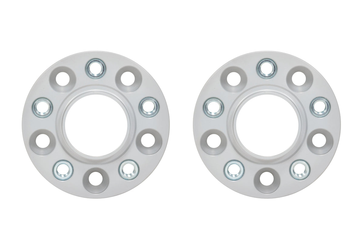 Eibach Pro-Spacer 30mm Wheel Spacers (Pair, Silver, 5x120) for 2013 BMW 325i Coupe RWD (E92)