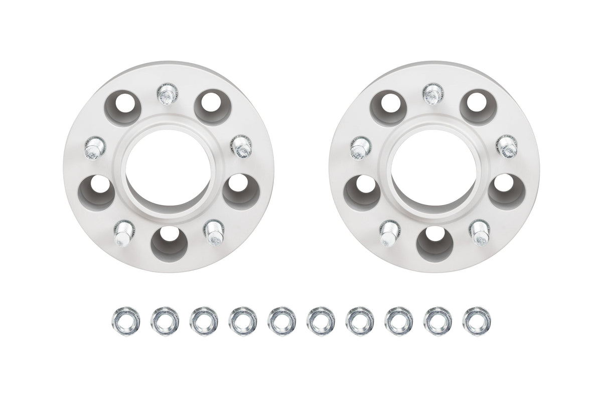Eibach Pro-Spacer 30mm Wheel Spacers (Pair, Silver, 5x100) for 2022-2026 Subaru BRZ (ZN8/ZD8)