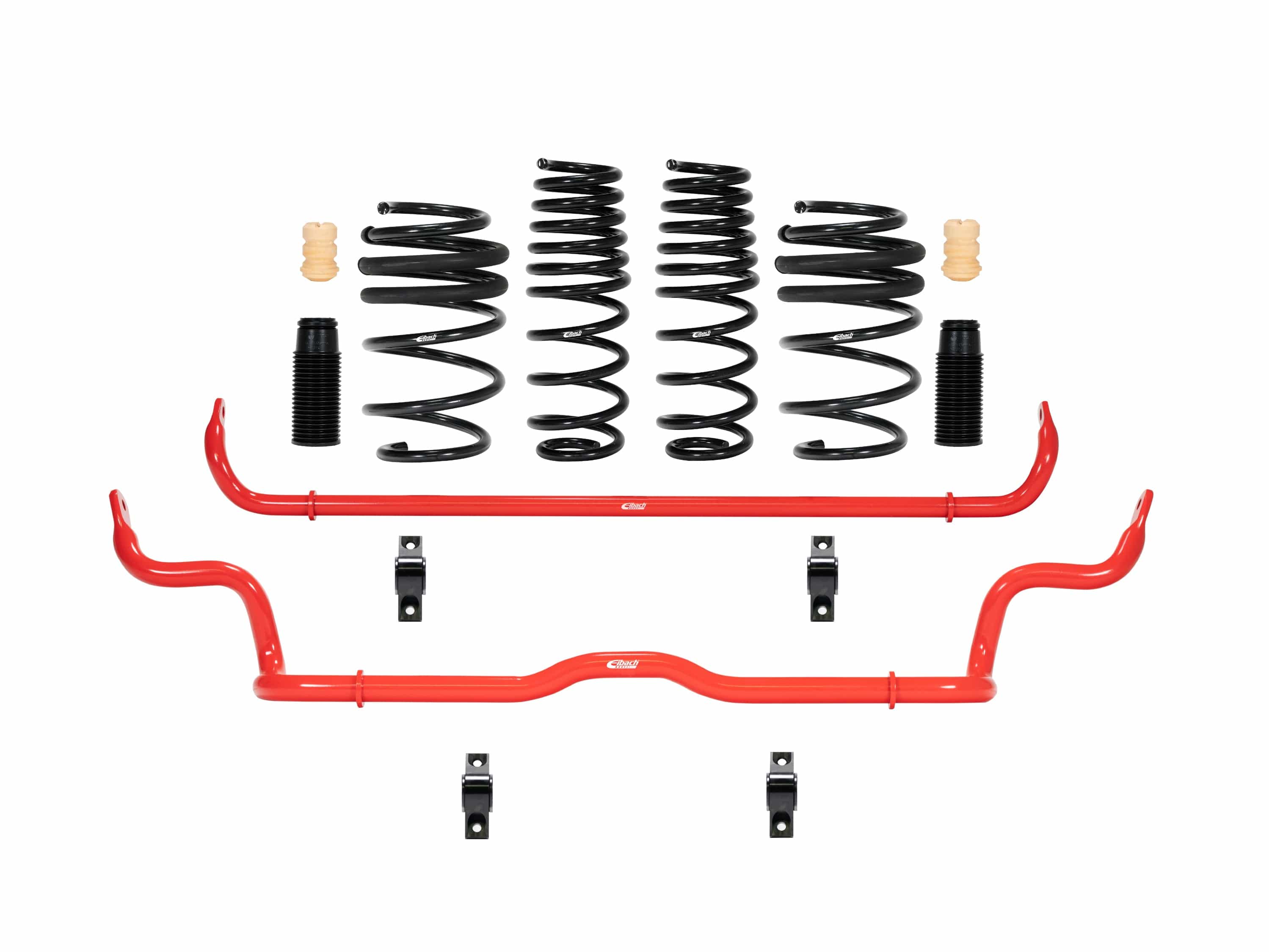 Eibach Pro Plus Coil Spring Lowering Kit + Front & Rear Sway Bar Kit for 2020 Hyundai Veloster E43-42-047-01-22