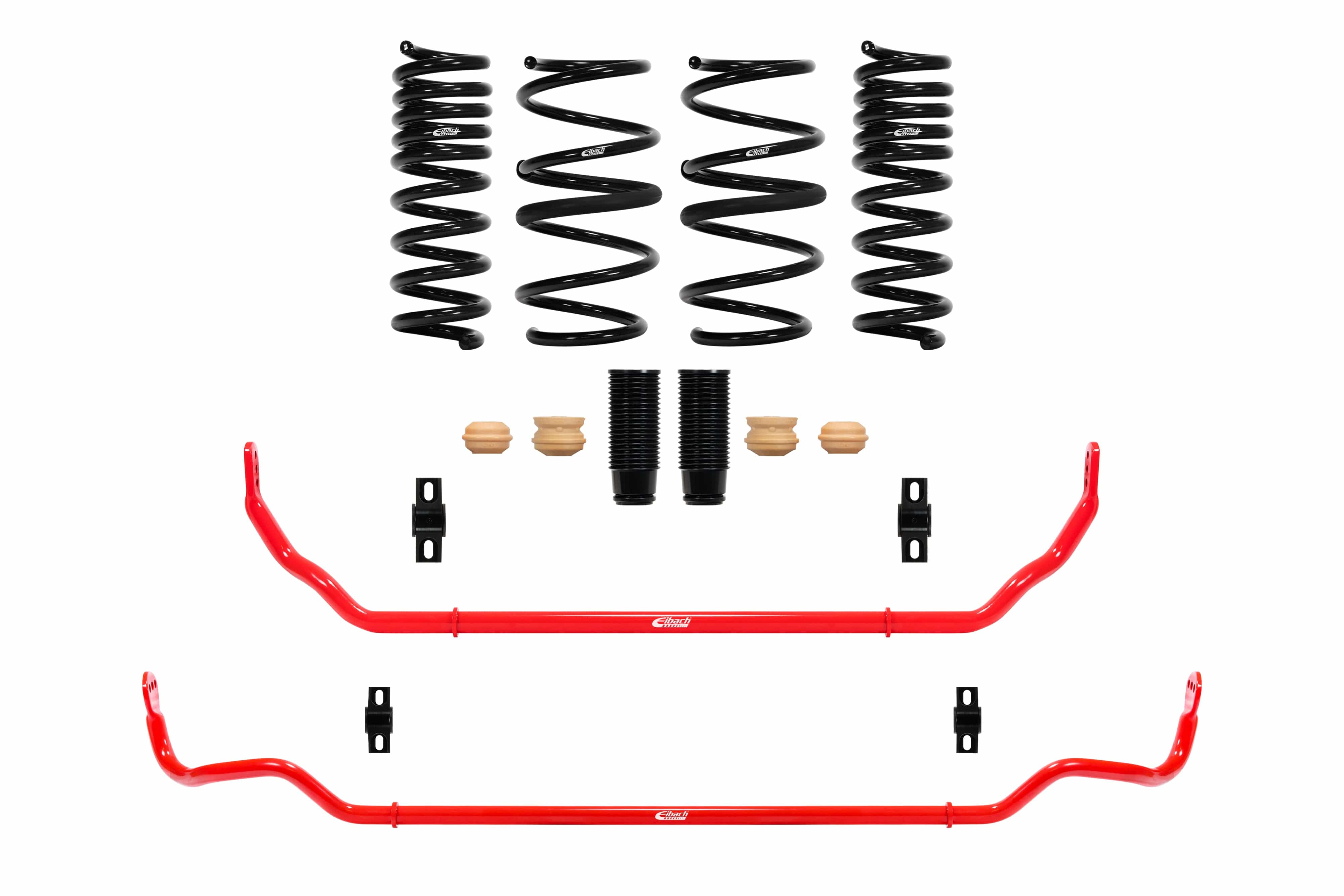 Eibach Pro Plus Coil Spring Lowering Kit + Front & Rear Sway Bar Kit for 2020 Toyota GR Supra E43-82-089-01-22