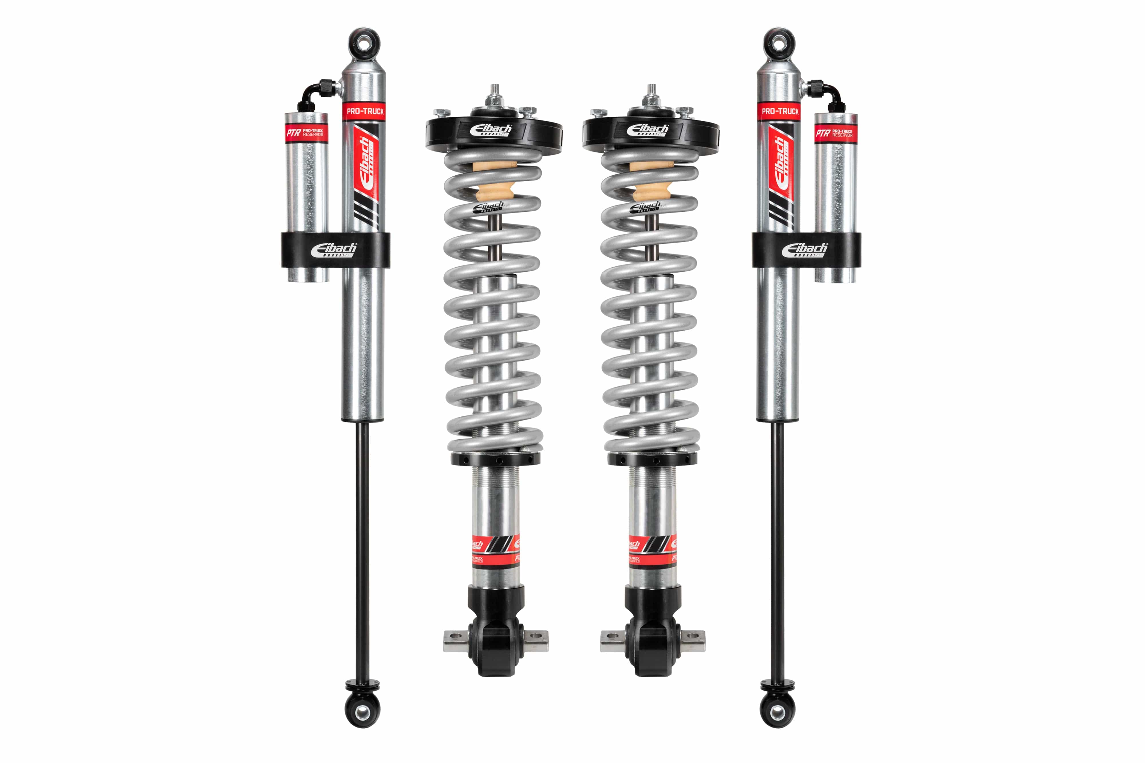 Eibach Pro-Truck Stage 2R Front Coilovers + Rear Reservoir Shocks (Pair) for 2021-2023 Ford F-150 E86-35-059-04-22