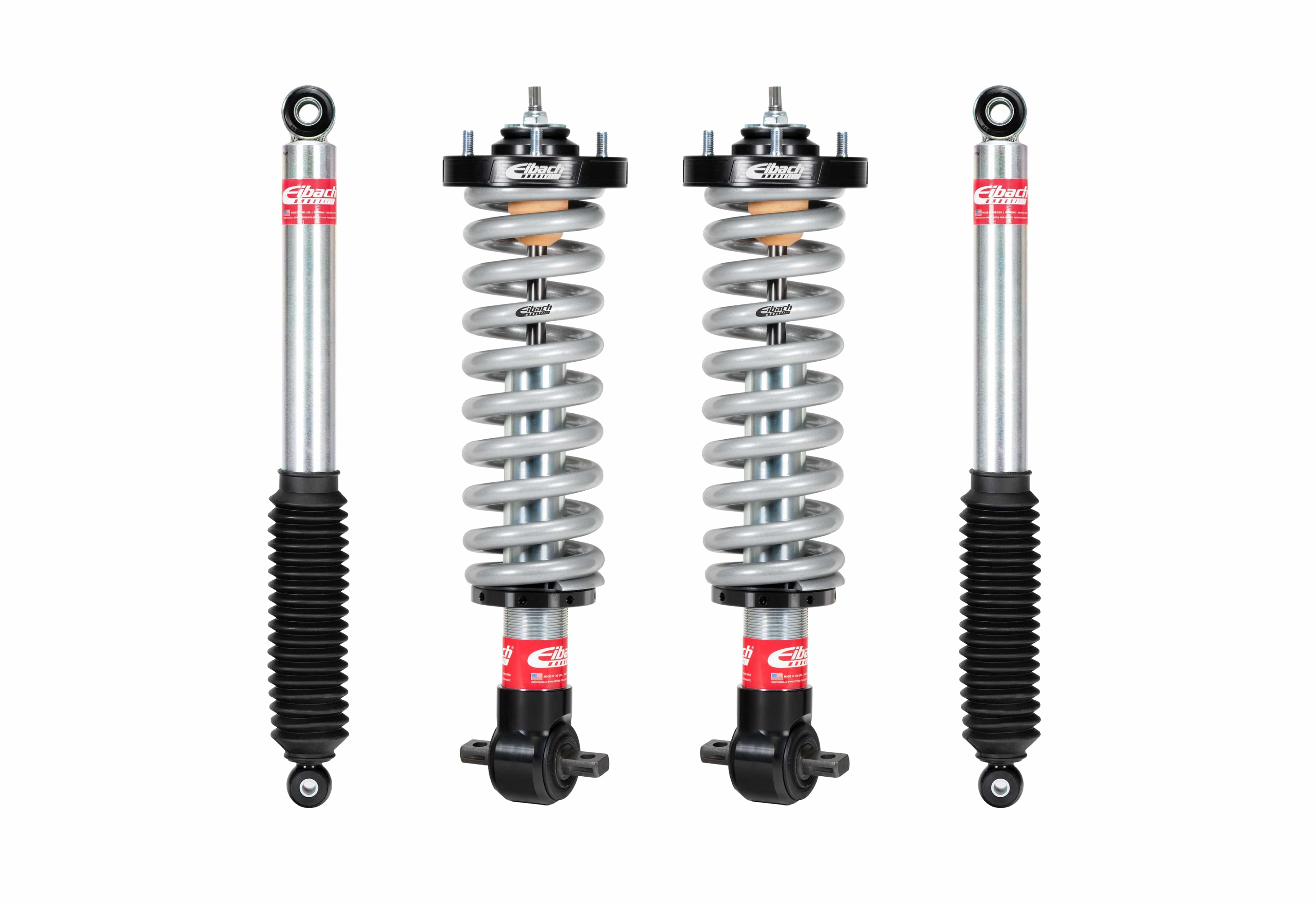 Eibach PTCO Stage 2 Front Coilovers + Rear Shocks (Pair) for 2022-2024 Chevrolet Silverado 1500 E86-23-032-05-22