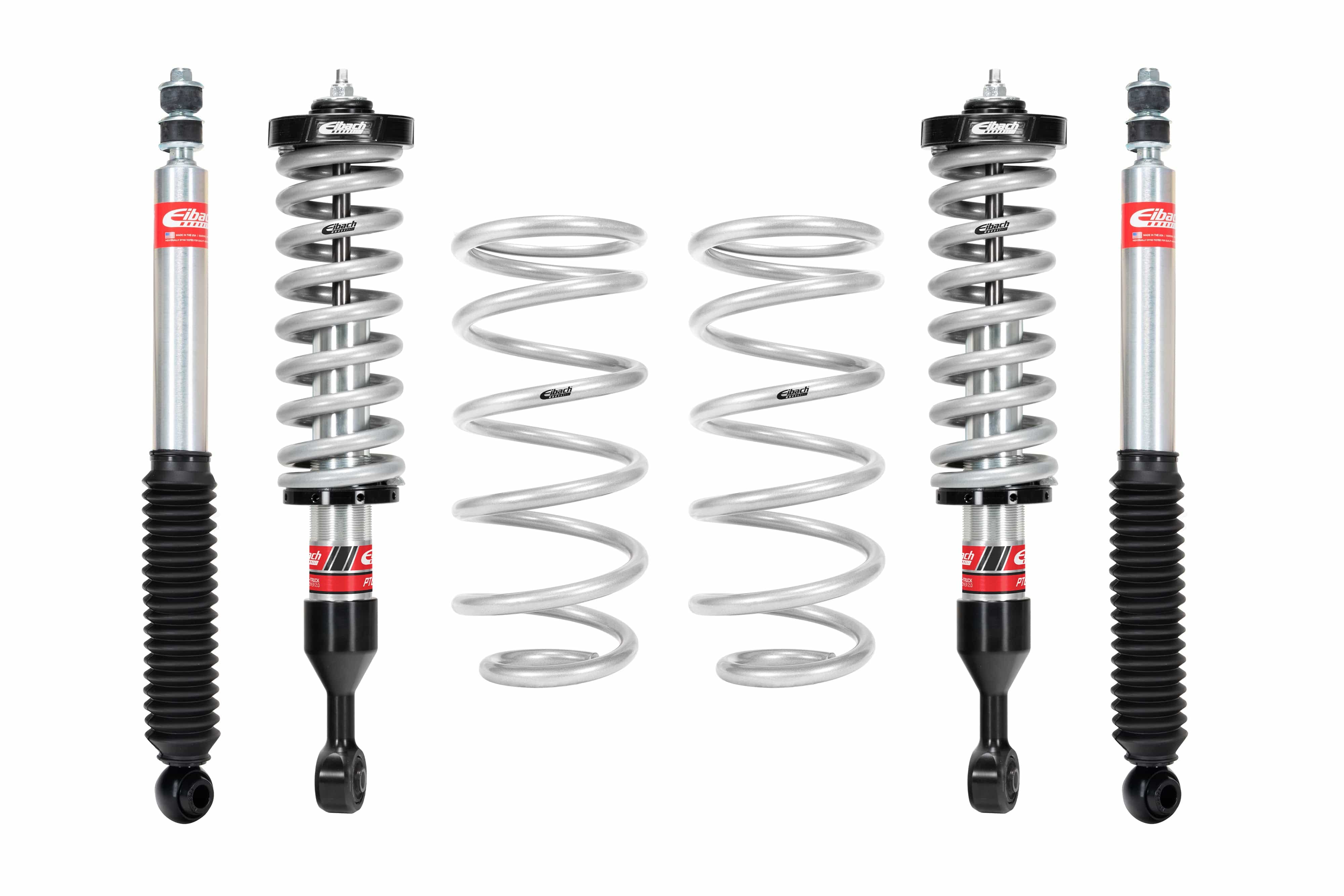 Eibach PTCO Stage 2 Front Coilovers + Rear Shocks + Rear Springs (Pair) for 2010-2022 Lexus GX460 E86-59-006-01-22