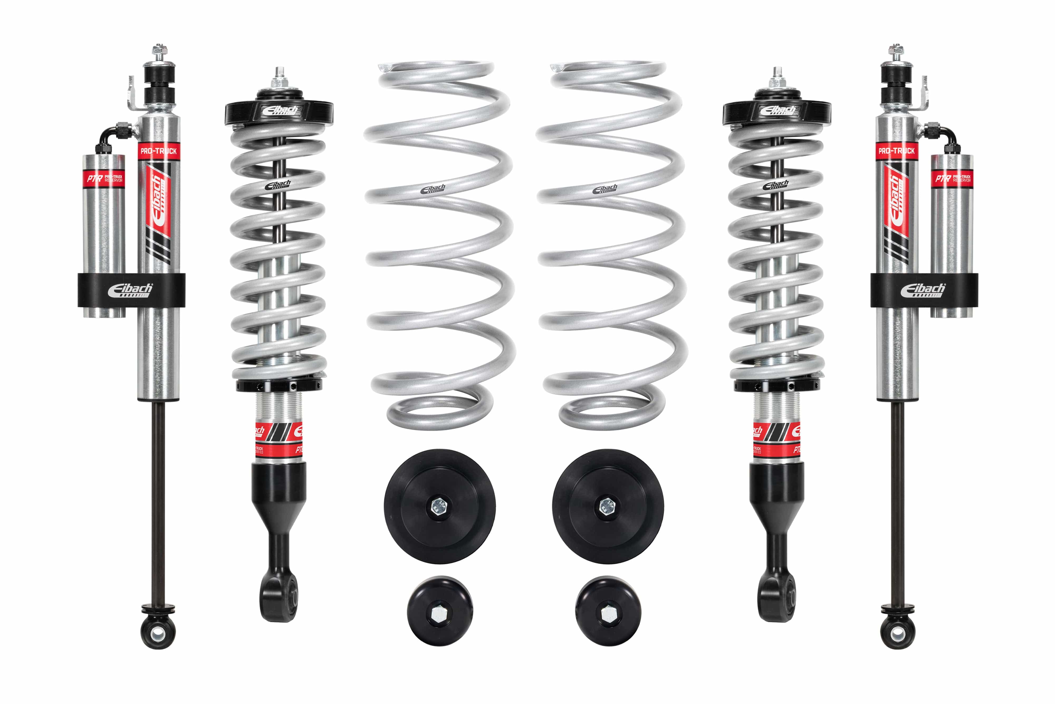 Eibach Stage 2R Front Coilovers + Rear Reservoir Shocks + Rear Springs (Pair) for 2003-2009 Lexus GX470 E86-59-005-02-22