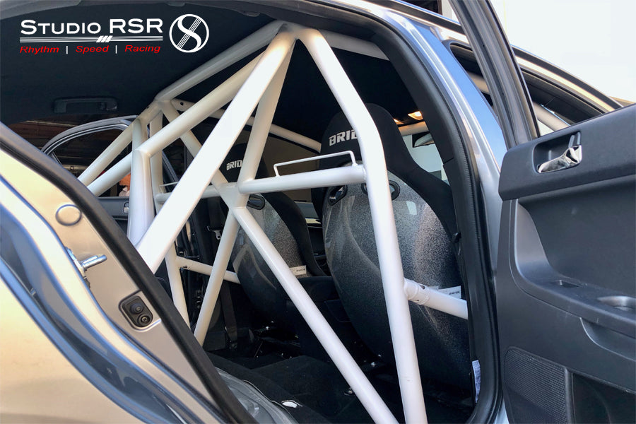 Studio RSR roll cage for 2008-2015 Mitsubishi Lancer Evolution X (CZ4A) — view 4