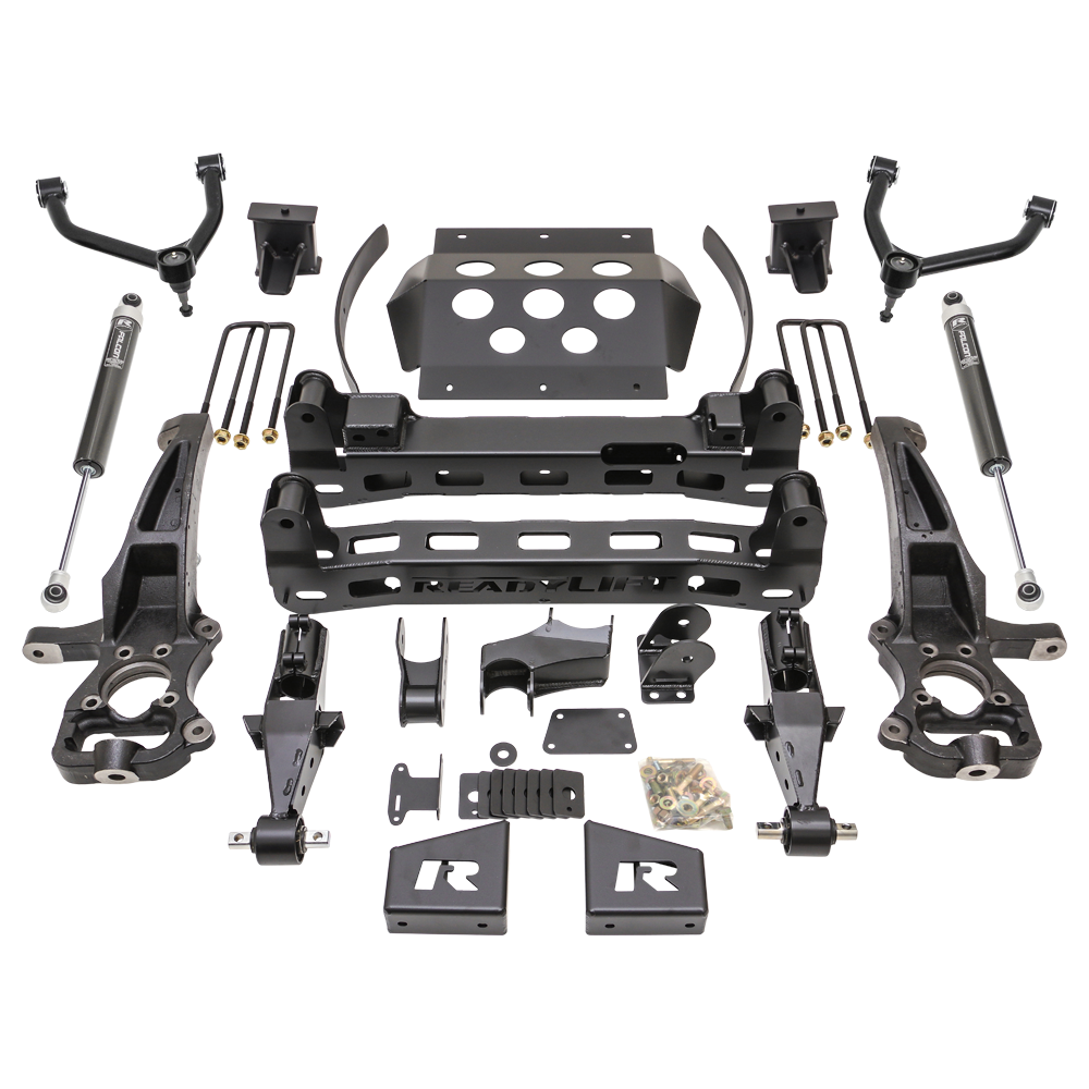 ReadyLift 8" Lift Kit w/Falcon 1.1 Monotube Shocks for 2019-2021 GMC Sierra 1500 44-39800