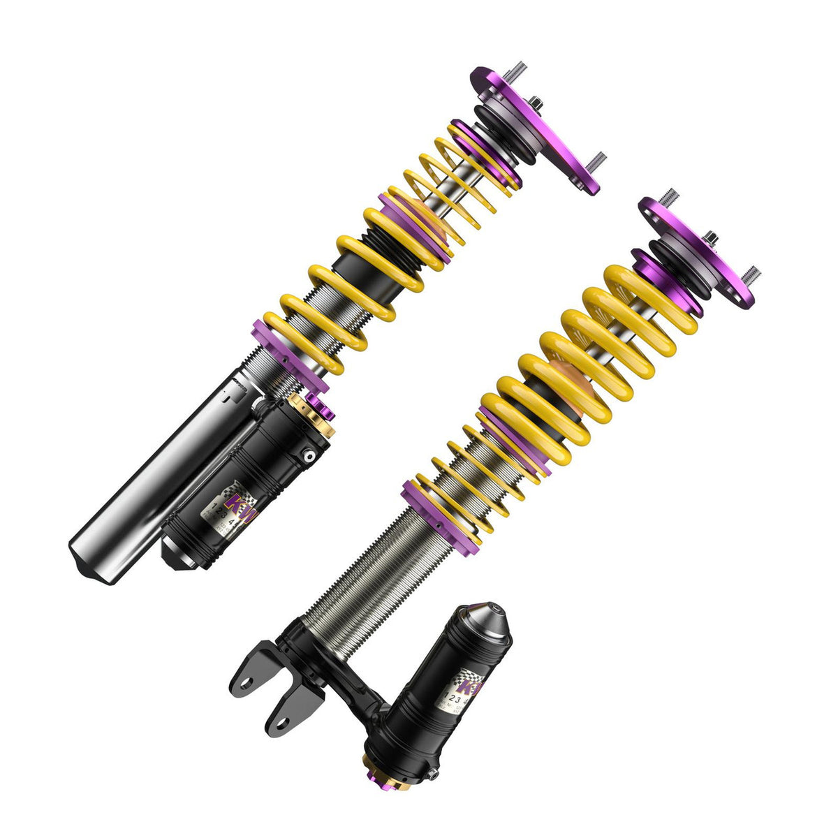 KW Variant 4 Adjustable Clubsport Coilover Kit - 2007-2011 Porsche 911 GT2/GT3 39771224