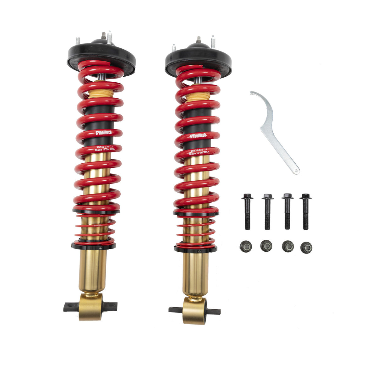 Belltech Coilover Kit (0-2" Lift) for 2015-2020 Ford F-150 RWD/4WD