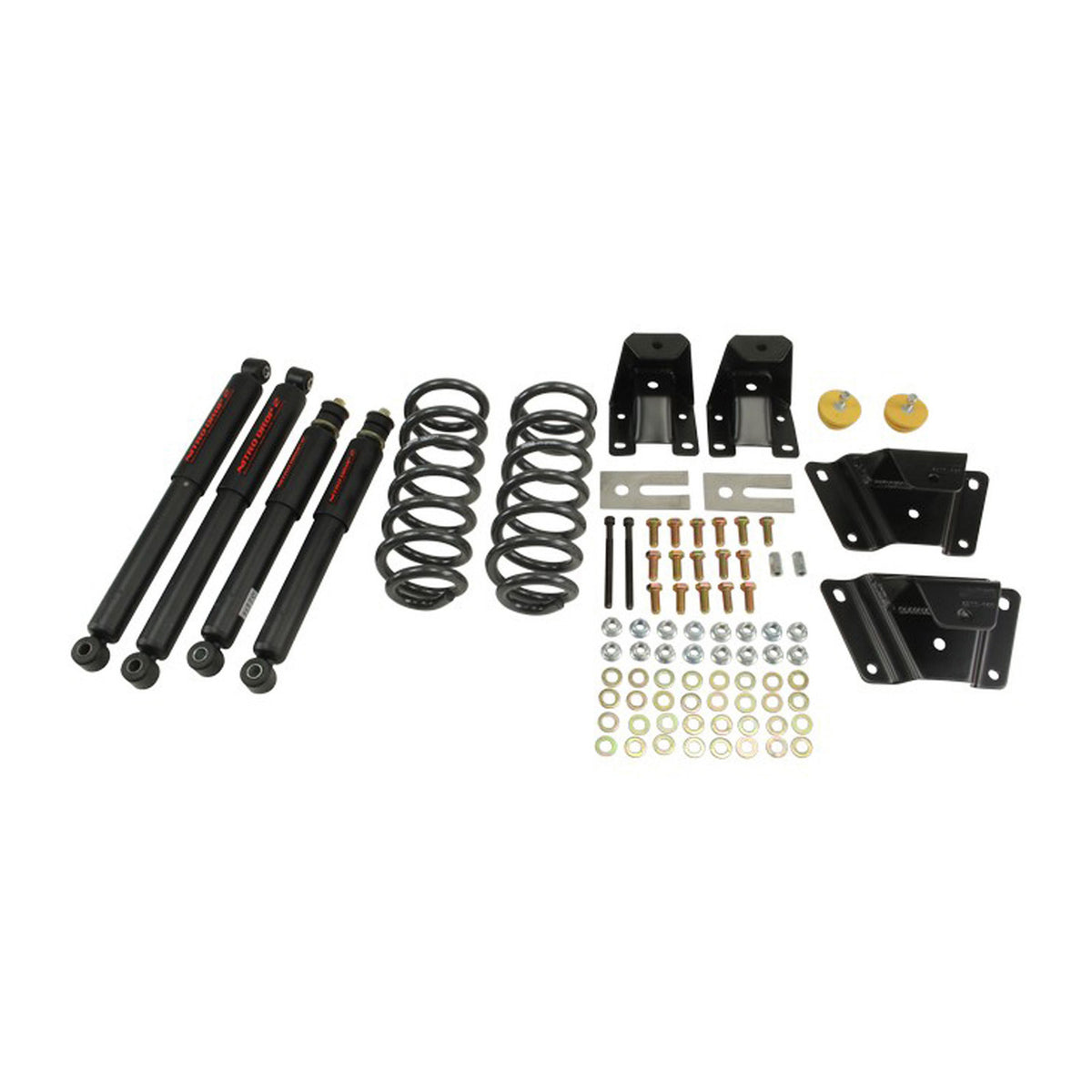Belltech Lowering Kit w/Nitro Drop 2 Shocks (2" Front / 4" Rear Drop) for 1989-1997 Ford Ranger Standard Cab RWD