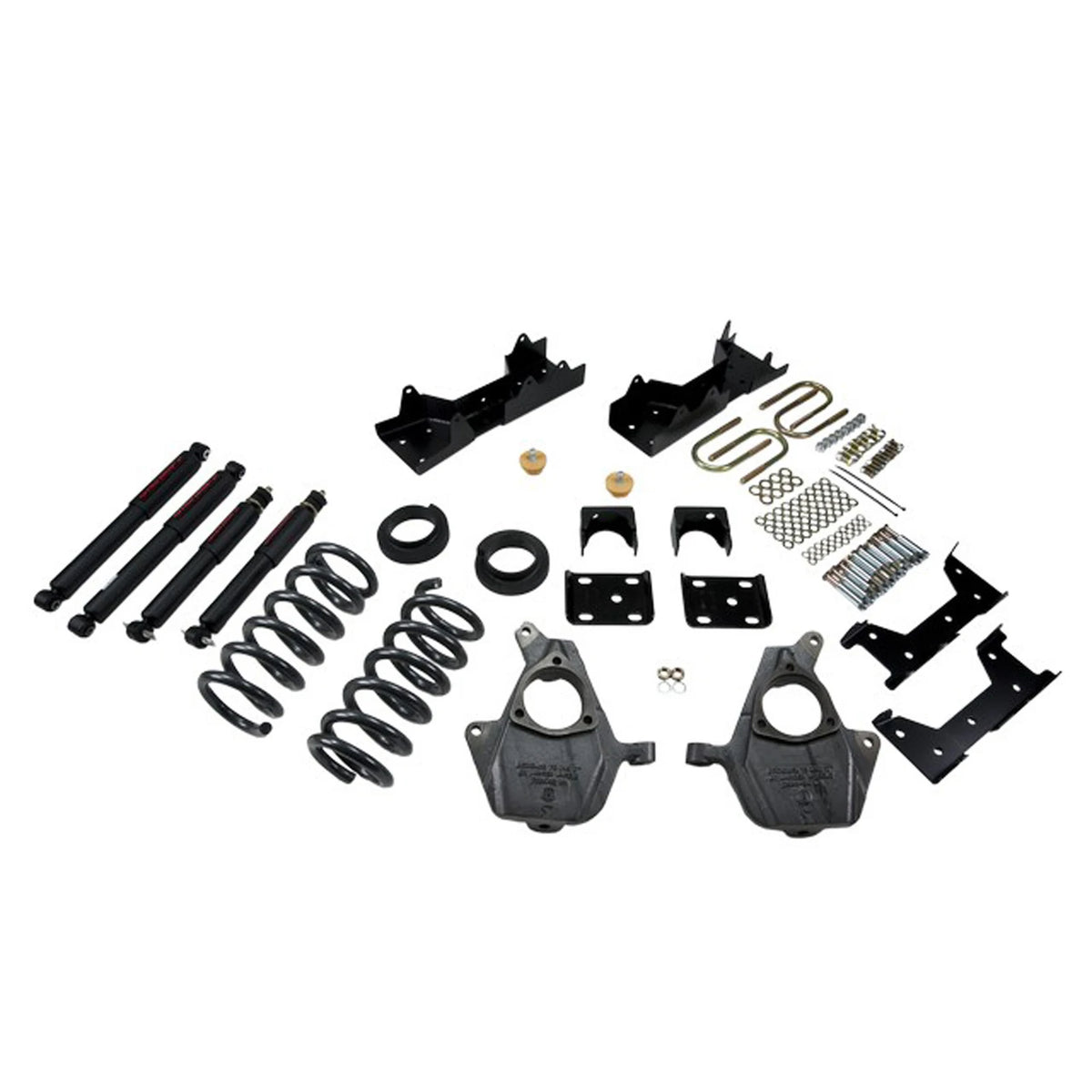 Belltech Lowering Kit w/Nitro Drop 2 Shocks (4-5" Front / 6" Rear Drop) for 2004-2006 GMC Sierra 1500 Crew Cab RWD