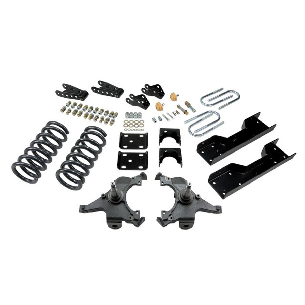 Belltech Lowering Kit w/o Shocks (4-5" Front / 7" Rear Drop) for 1990-1993 Chevrolet C1500 Standard Cab 454 SS RWD