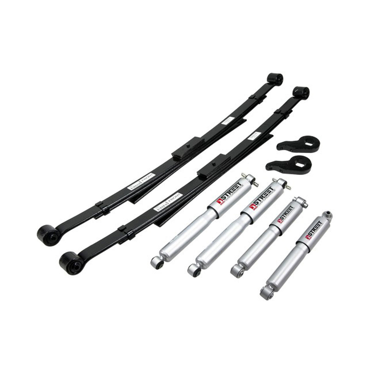 Belltech Lowering Kit w/Street Performance Shocks (1-3" Front / 3.5" Rear Drop) for 1992-1994 Chevrolet Blazer 4WD 2-Door