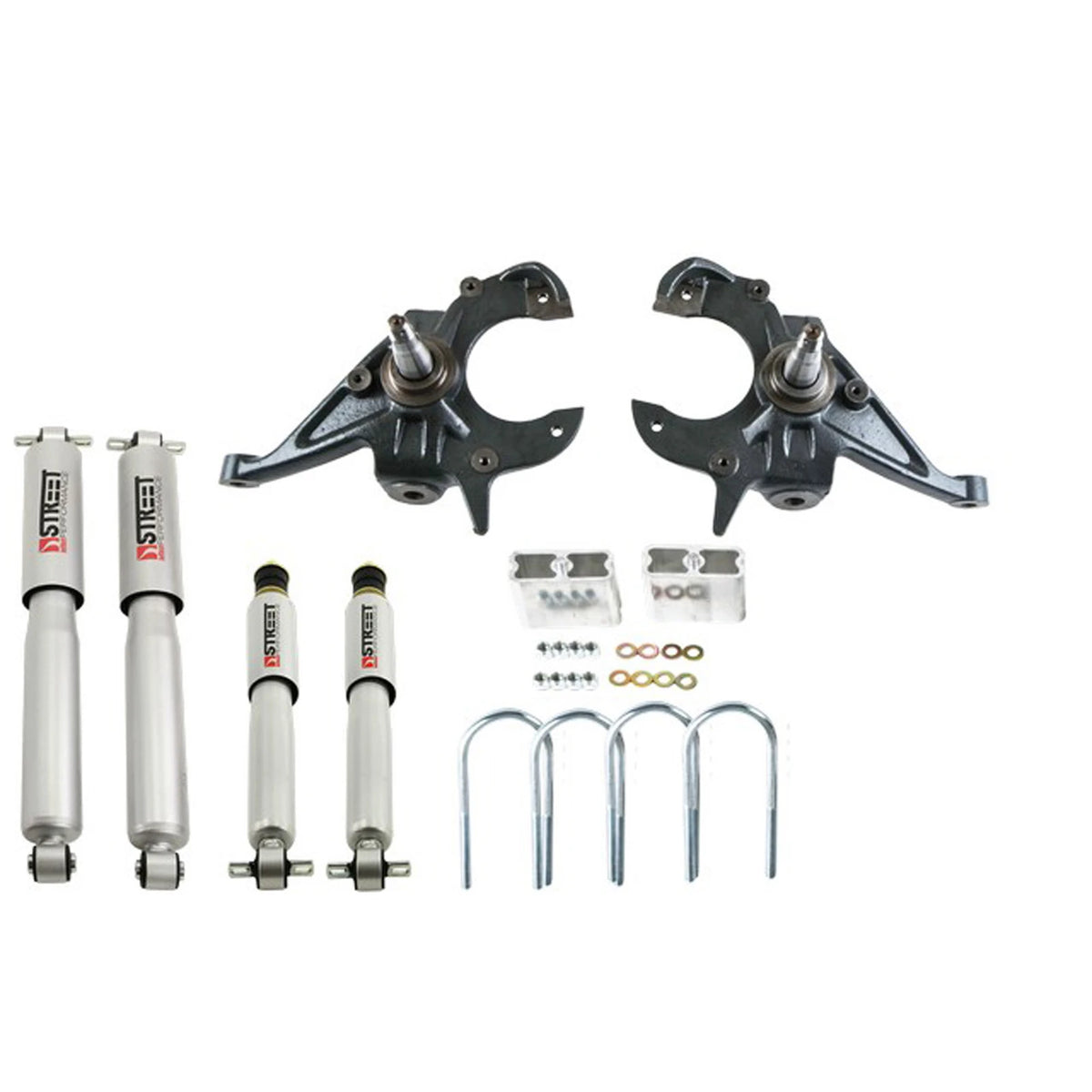Belltech Lowering Kit w/Street Performance Shocks (3" Rear Drop) for 1983-1988 GMC S15 Jimmy 4-Cyl/6-Cyl RWD