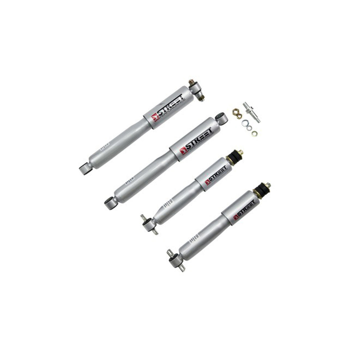 Belltech Street Performance Shock Set (2-3" Front / 3" Rear Drop) for 1997-2002 Ford Expedition RWD