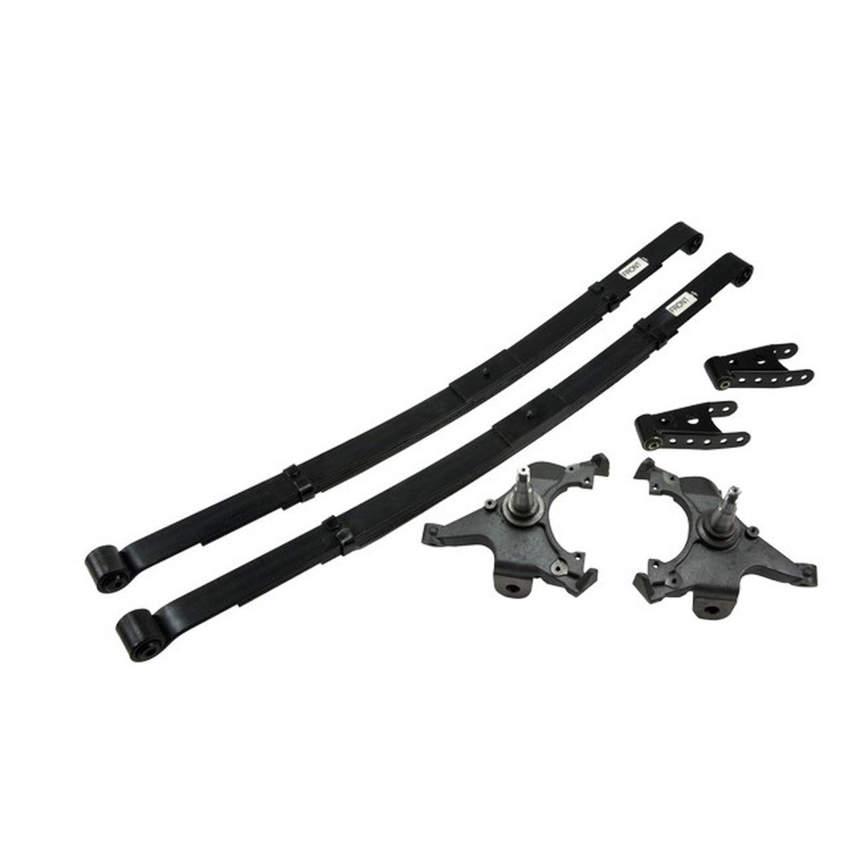 Belltech Lowering Kit w/o Shocks (2" Front / 4" Rear Drop) for 1992-1999 Chevrolet C1500 Suburban RWD