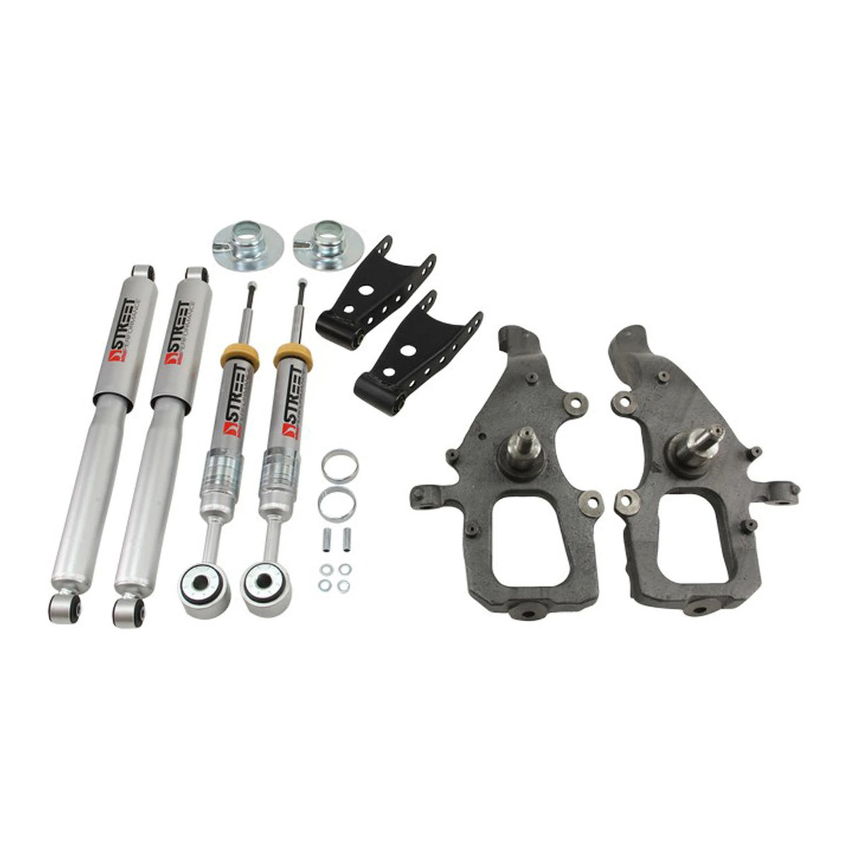 Belltech Lowering Kit w/Street Performance Shocks (2" Front / 2" Rear Drop) for 2004-2008 Ford F-150 RWD