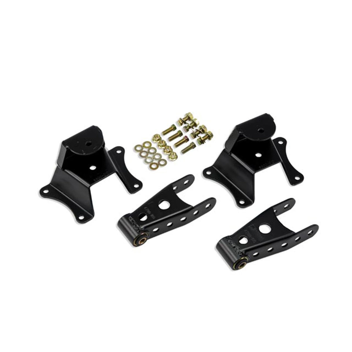 Belltech Shackle & Hanger Kit (4" Drop) for 1973-1986 Chevrolet C10 RWD