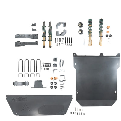 Belltech 2" Lift Kit (Coilover Kit, 5200-6000Lbs Axle Rating) for 2019-2022 Mercedes-Benz Sprinter 2500 4WD