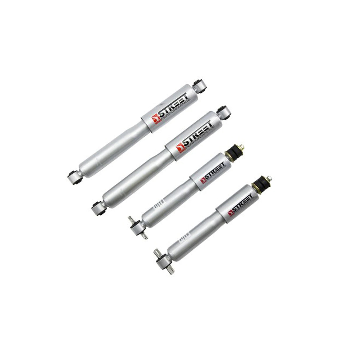 Belltech Street Performance Shock Set (4" or 5" Front / 6-7" Rear Drop) for 2007 Chevrolet Silverado 1500 Classic RWD