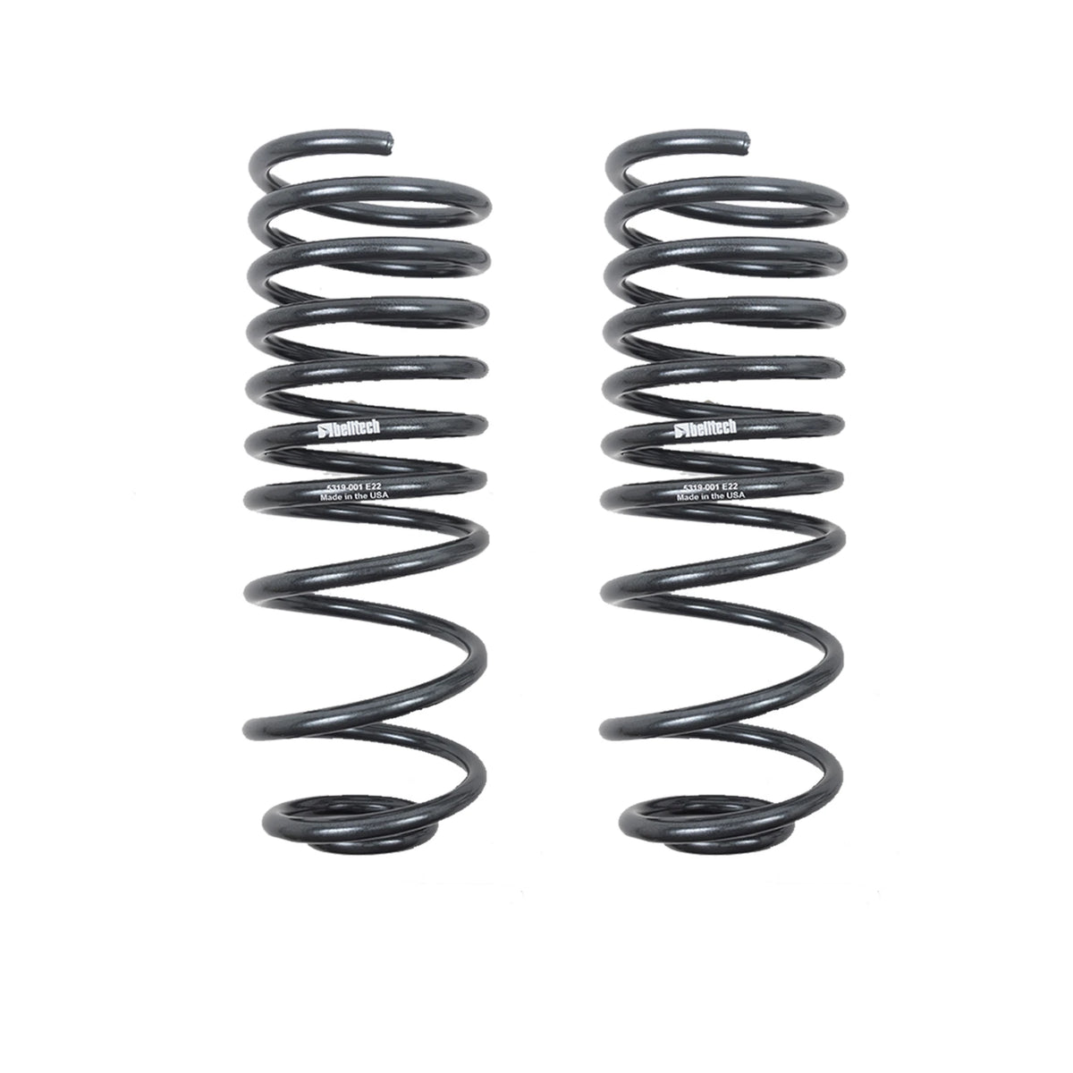 Belltech Performance Coilover Kit w/Height Adjustable Front Coilovers (1-3" Front / 3-4" Rear Drop) for 2019-2026 Ram 1500 RWD/4WD