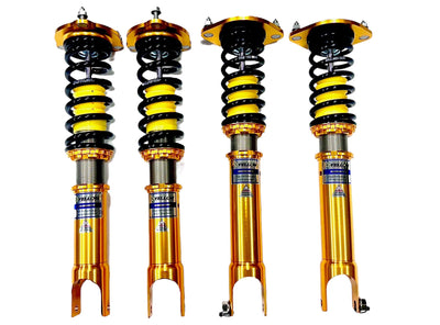 Yellow Speed Pro Sport Digressive Coilovers for 2008-2017 Mitsubishi Lancer EX