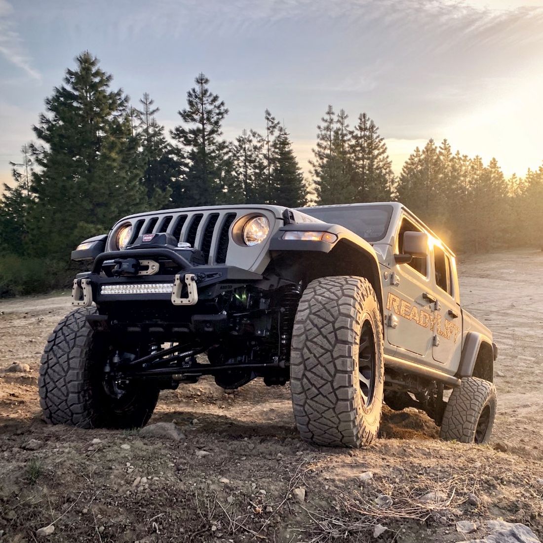 ReadyLift Terrain Flex 4-Arm Kit w/Falcon 2.1 Monotube Shocks for 2020-2026 Jeep Gladiator 69-6041