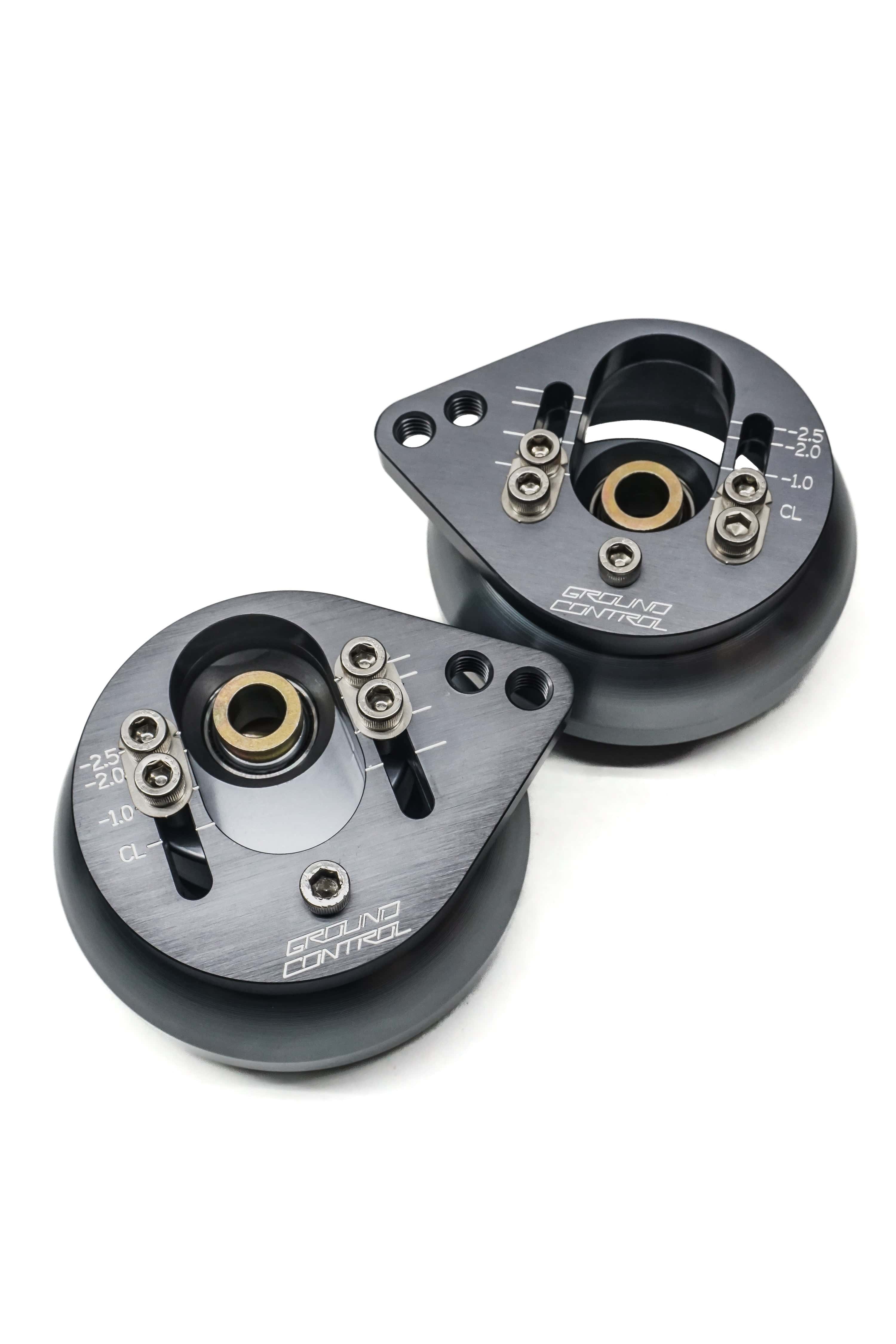 Ground Control Camber/Caster Plates for 1985-1989 Ford XR4Ti RWD ccpxr4